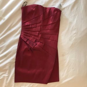 Maroon Cocktail Dress